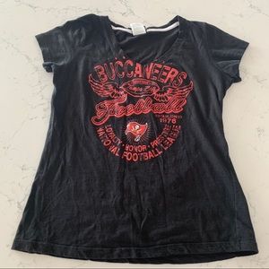 Tampa Bay Buccaneers shirt.